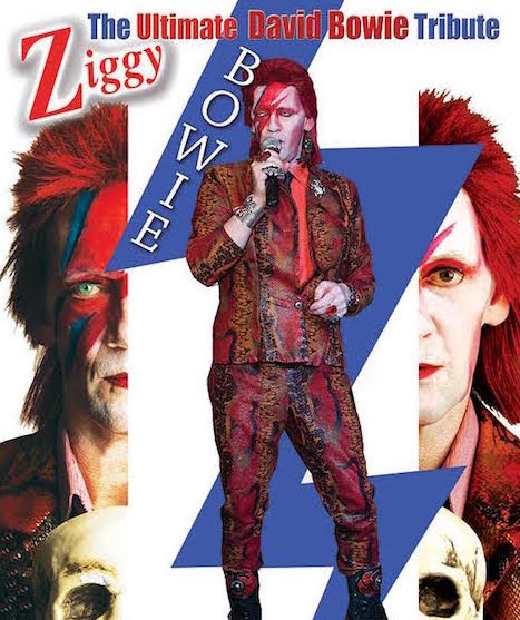 Featuring Ziggy as David Bowie in SBK Computers Restaurant